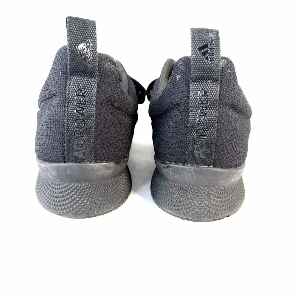Adidas Mens Adipower Weightlifting II Shoes F99816 Black Size 10 EU 44 Mens